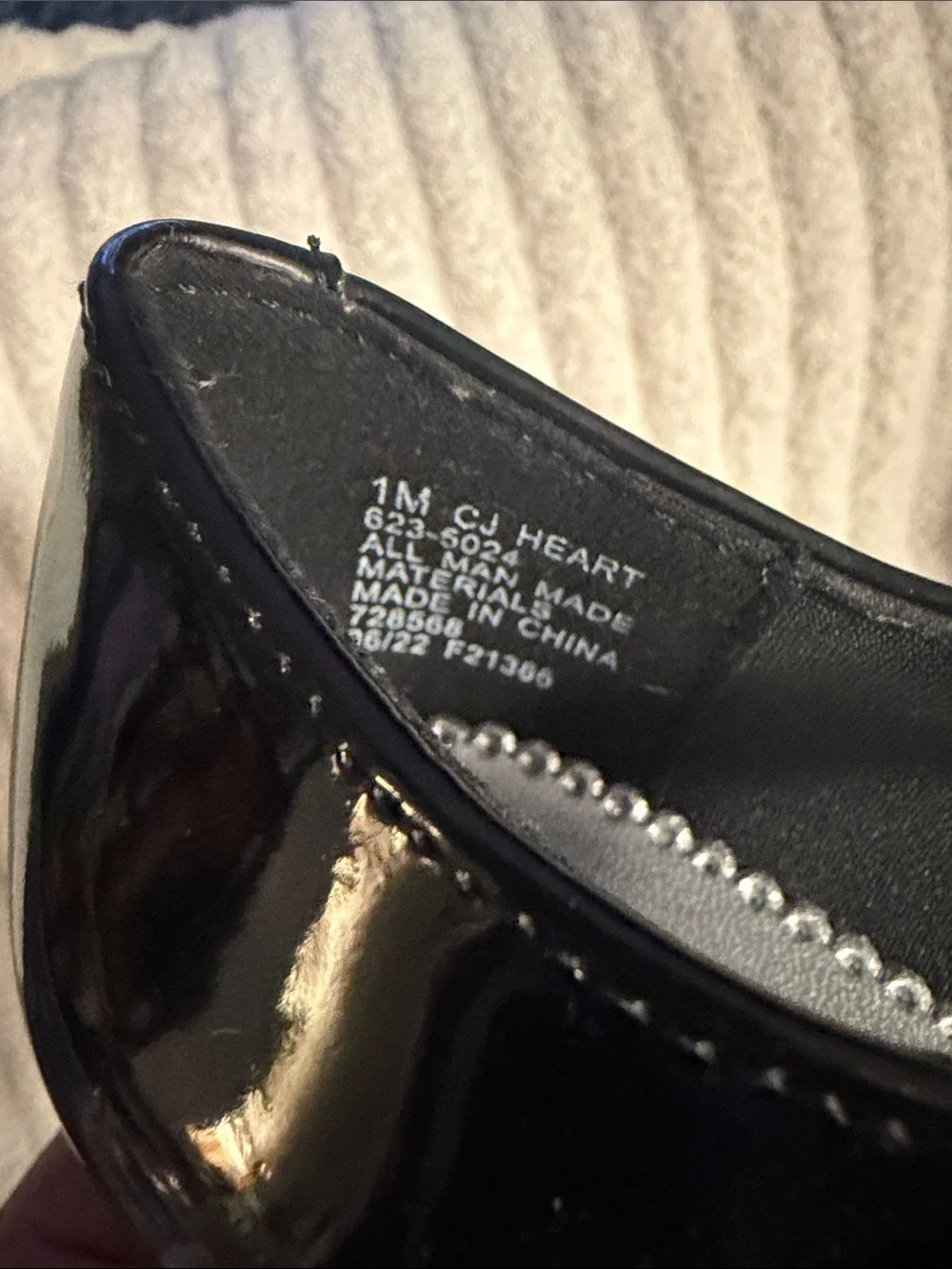 Christie & Jill Girls' Black Patent Mary Jane Dress Shoes with Rhinestone Buckle